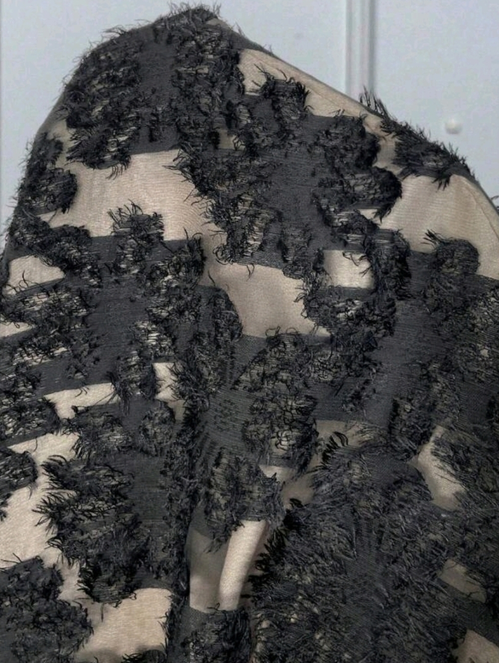 New Textured Floral Jacquard Wrap Top Maxi Cami Dress PLUS Black - Picture 9 of 11